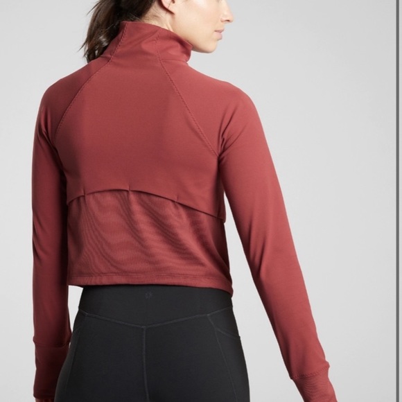 NWT Athleta Shanti Crop Jacket size M - Picture 2 of 16